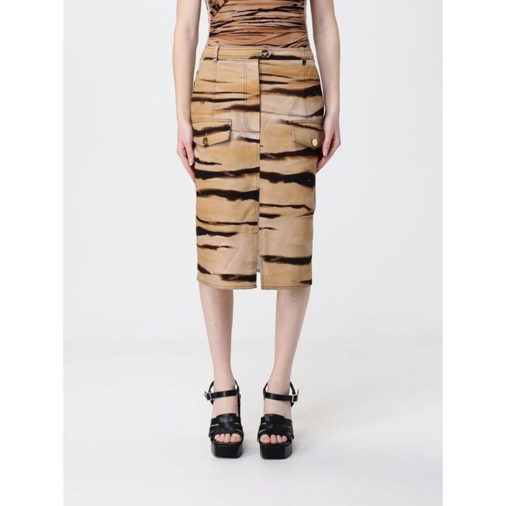 Elisabetta Franchi Skirt Woman Camel